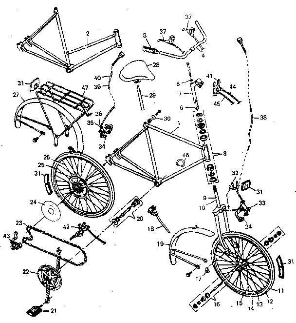 Lifestyler 940474140 unit parts diagram