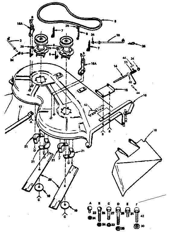 Craftsman 917255415 mower diagram