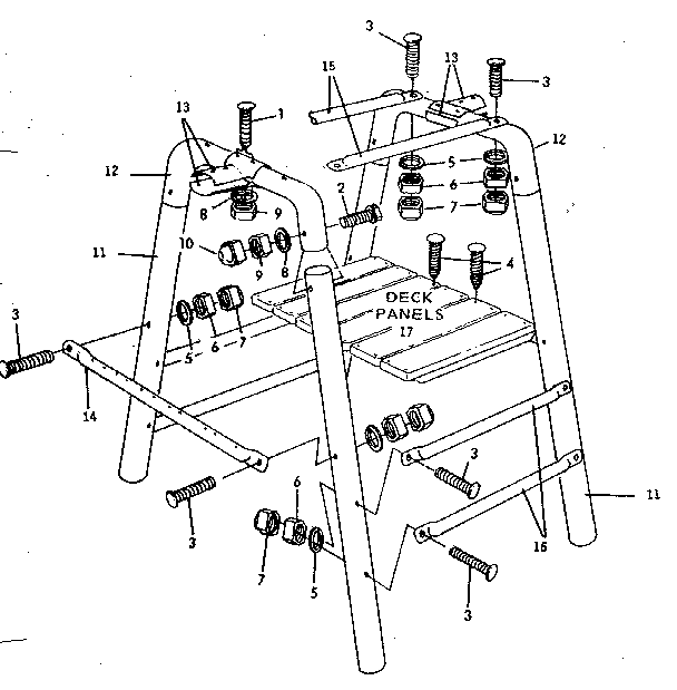 Sears 512722620 climber diagram