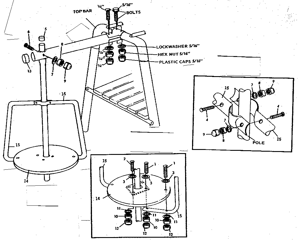 Sears 512722620 floor board assembly diagram