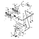 Kenmore 9117278811 burner section diagram