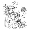 Kenmore 9117278811 body section diagram