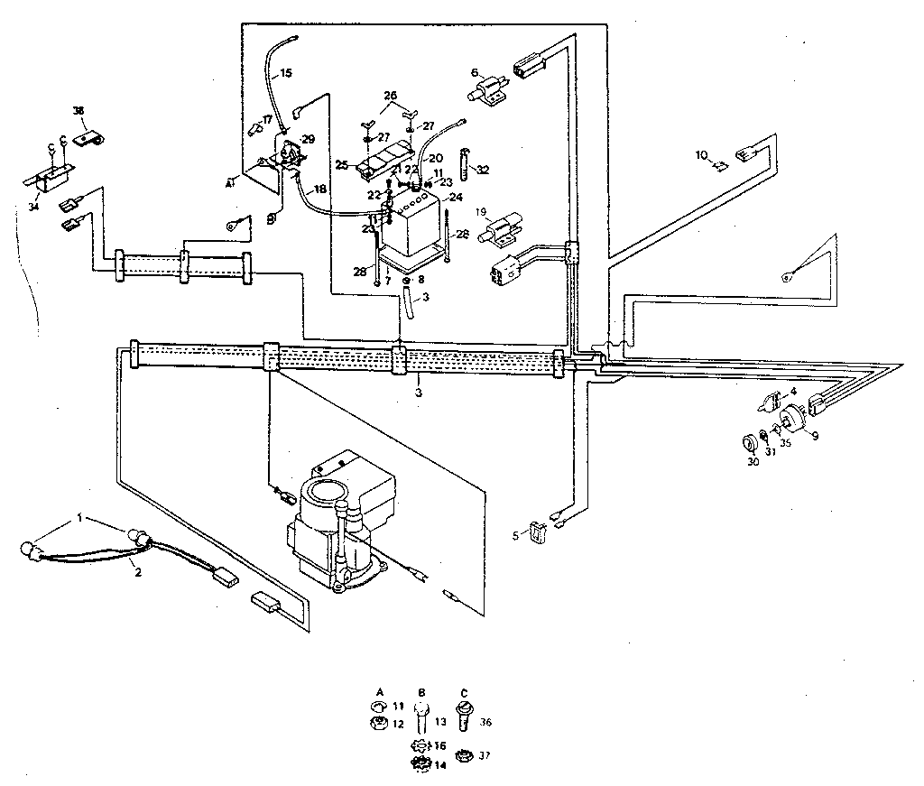 Craftsman 917254273 electrical diagram