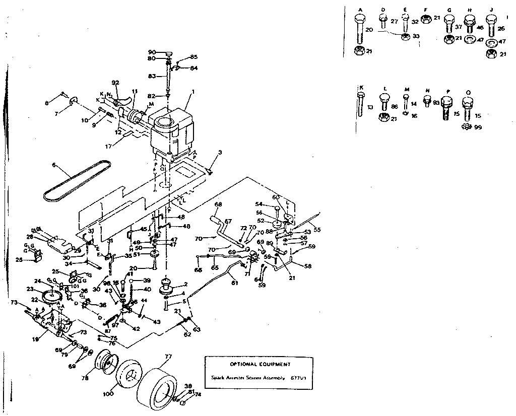 Craftsman 917254273 drive diagram