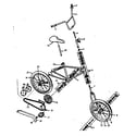 Huffy 11748 replacement parts diagram