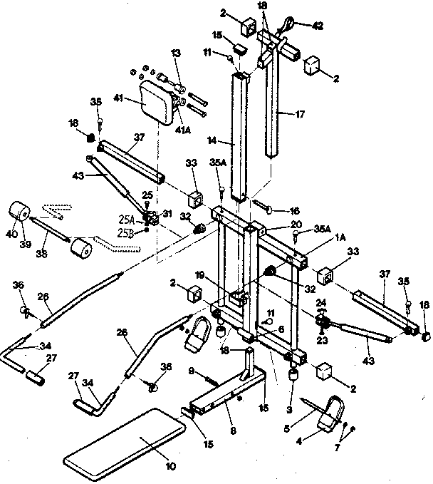 Lifestyler 28686 unit parts diagram
