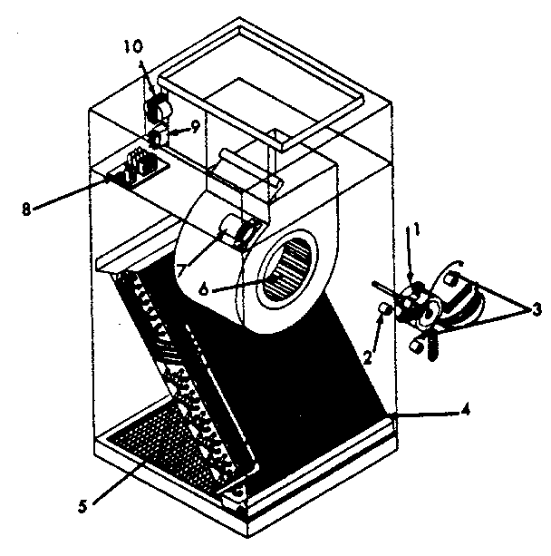 ICP BH3018SKA1 heat pump diagram