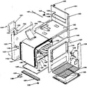 Kenmore 1197438810 body section diagram