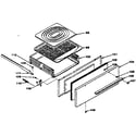 Kenmore 1197438810 broiler section diagram