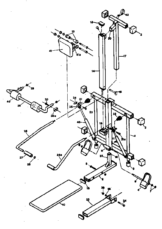Proform BS1000 unit parts diagram