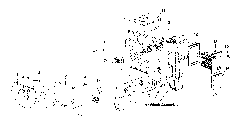 Kenmore 229944130 functional replacement parts diagram