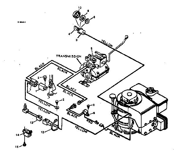 Craftsman 502254121 pictorial wiring diagram diagram