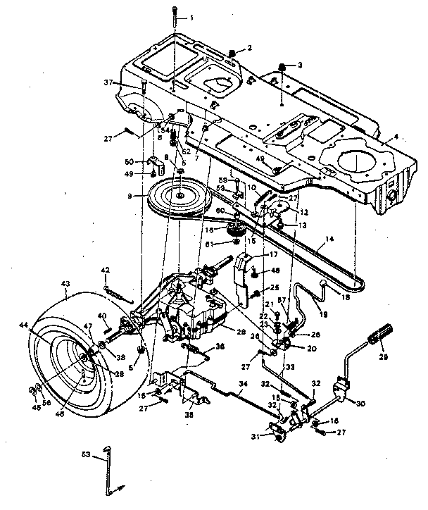 Craftsman 502254290 motion drive diagram