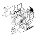Kenmore 867763920 non-functional replacement parts diagram