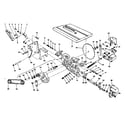Craftsman 113290060 blade and transmission assembly diagram