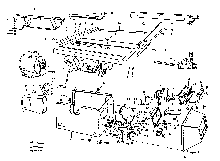 Craftsman 113290600 unit breakdown diagram