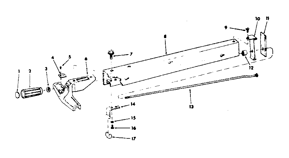 Craftsman 113290600 fence assembly diagram