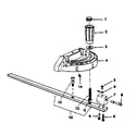 Craftsman 113290600 miter gauge assembly diagram