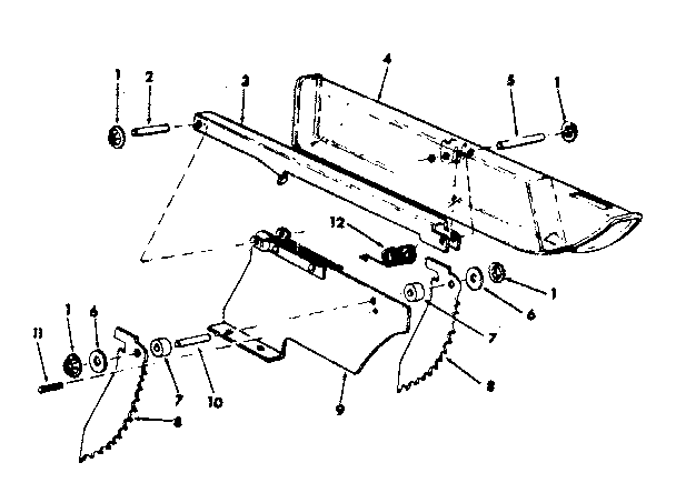 Craftsman 113290600 guard assembly diagram