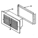 Kenmore 629776670 rear outlet kit 64-78417 diagram