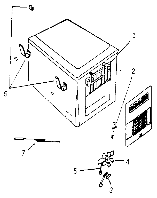 Koolatron P24 unit parts diagram