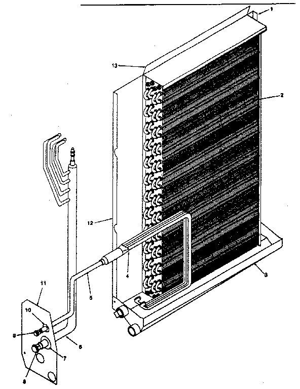 ICP EAS3036SA1 functional replacement parts diagram