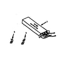 Kenmore 9117168811 wire harnesses and components diagram