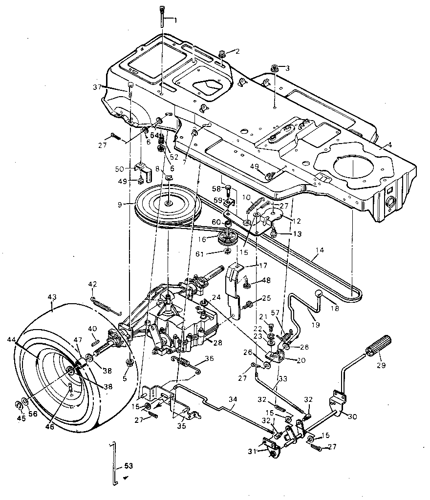 Craftsman 502259280 motion drive diagram