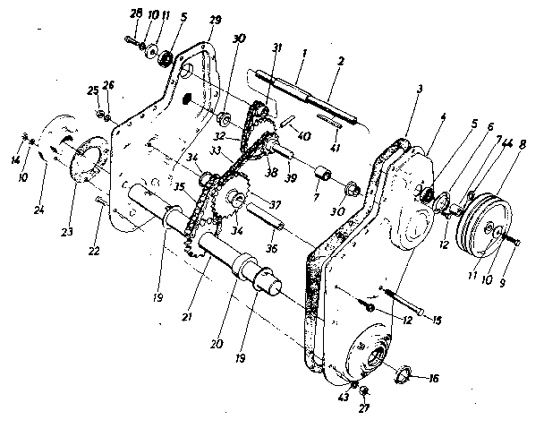 Craftsman 247298612 transmission 784-0257 diagram