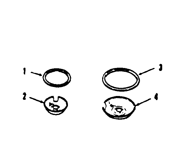 Kenmore 9119198810 porcelain pan and chrome ring kit 8068410 diagram