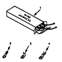 Kenmore 2783548811 wire harnesses and options diagram