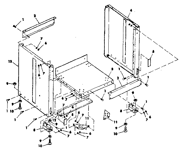 Craftsman 113247210 23" cabinet diagram