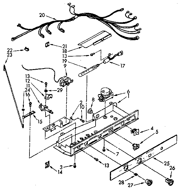 Kenmore 1068480010 control diagram