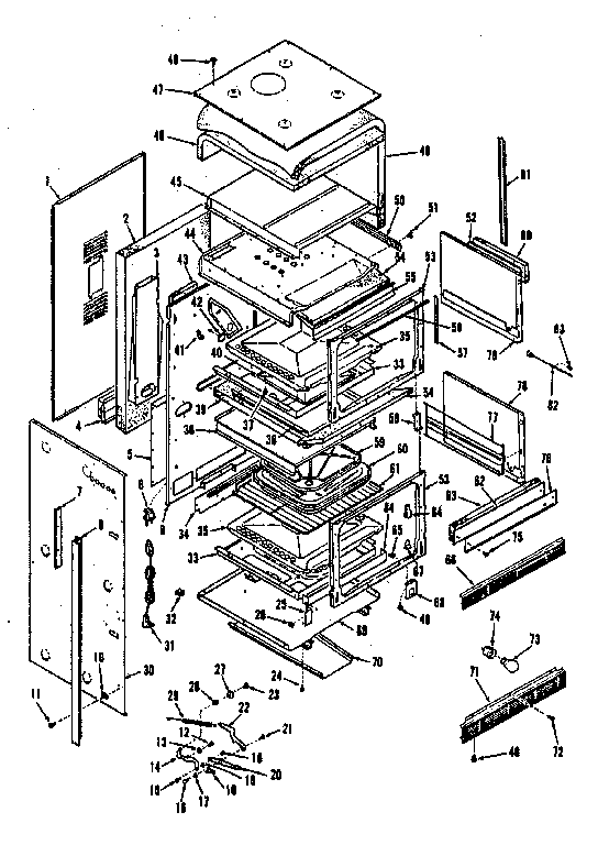 Kenmore 2783218890 body diagram