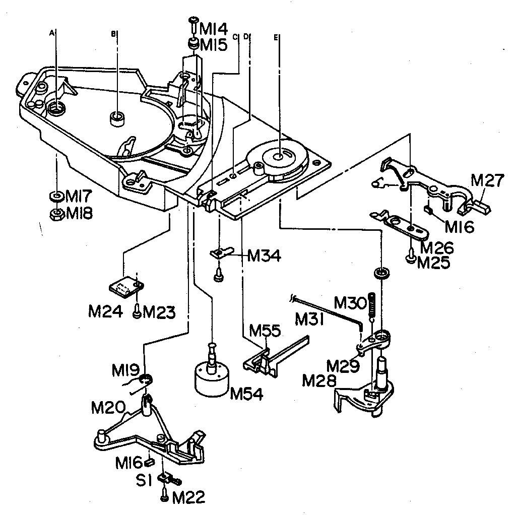 LXI 30491862 550 motor assembly diagram