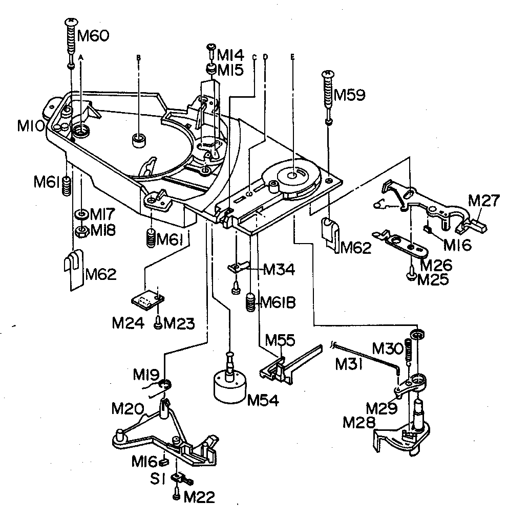 LXI 30491898650 base assembly diagram