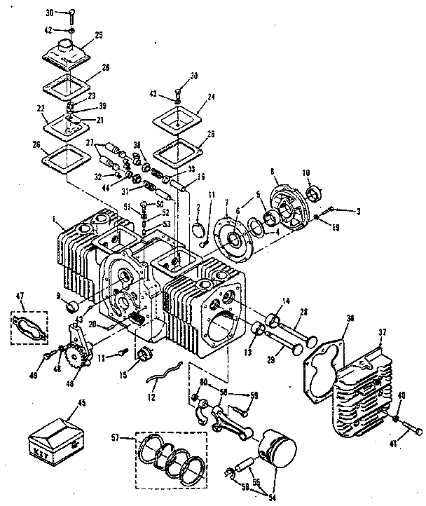 Craftsman 917254421 cylinder block diagram