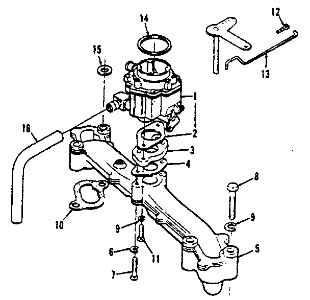 Craftsman 917254421 intake manifold diagram