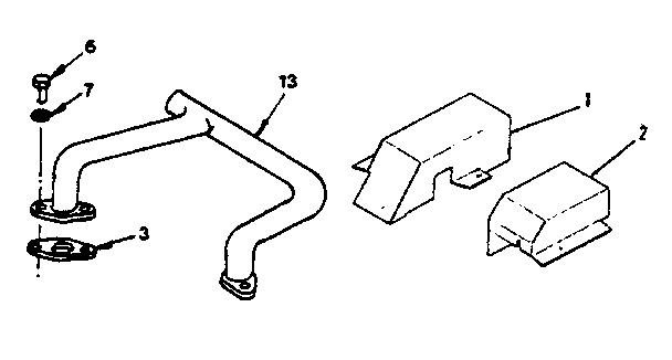Craftsman 917254421 exhaust system diagram