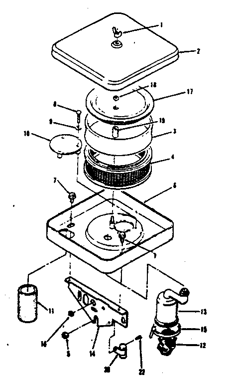 Craftsman 917254421 air cleaner diagram