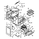 Kenmore 9117188811 body section diagram