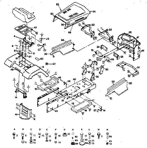 Craftsman 917254221 enclosure diagram