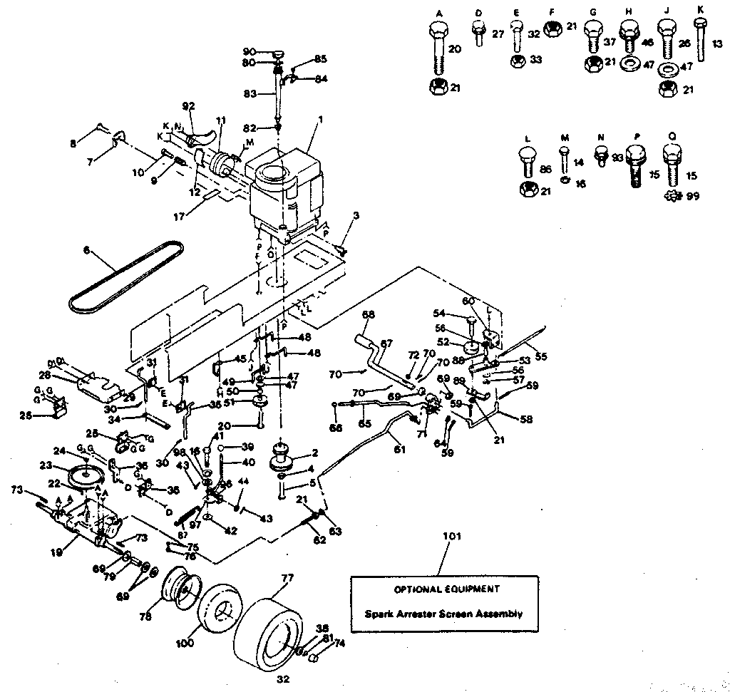 Craftsman 917254231 drive diagram
