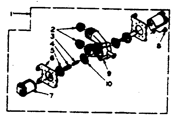 Kenmore 1106205704 mixing valve diagram