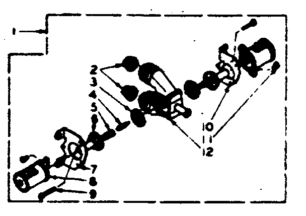 Kenmore 1106205704 mixing valve diagram