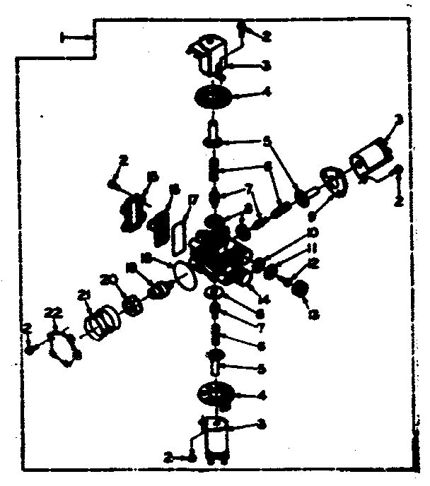 Kenmore 1106505952 water system diagram