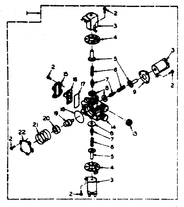 Kenmore 1106505952 water system diagram
