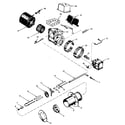ICP NUOD112DG03 burner assembly diagram