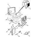 Kenmore 2538781290 electrical system and unit diagram