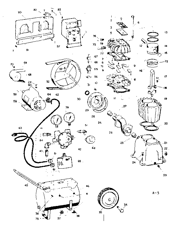 Craftsman 106154580 unit diagram